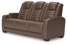 Load image into Gallery viewer, High Impact - Tobacco - Power Reclining Sofa / Adj Headrest