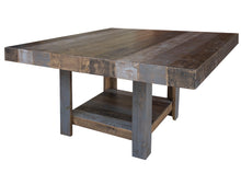 Load image into Gallery viewer, Loft Brown - 54” Square Table - Two Tone Gray / Brown