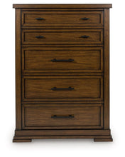 Load image into Gallery viewer, Taffenbrook - Medium Brown - Five Drawer Chest