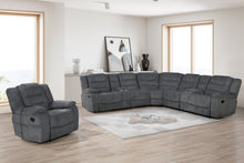 Load image into Gallery viewer, Redondo - Glider Recliner With Heat And Massage - Dark Gray