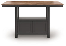 Load image into Gallery viewer, Wildenauer - Brown / Black - Rectangular Dining Room Counter Table