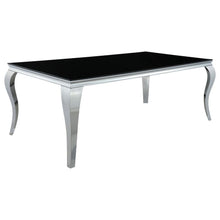 Load image into Gallery viewer, Carone - Rectangular Glass Top Dining Table