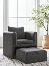 Load image into Gallery viewer, Vreni - Charcoal / Black - Accent Chair