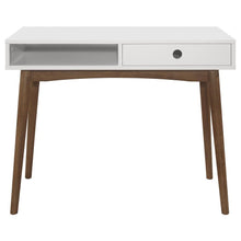 Load image into Gallery viewer, Bradenton - 1-Drawer Wood Writing Desk - White