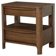 Load image into Gallery viewer, Maderia - 2-Drawer Nightstand Bedside Table - Walnut