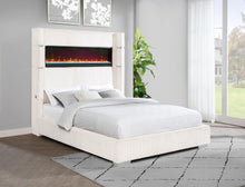 Load image into Gallery viewer, Tisdall - Upholstered Fireplace Bed