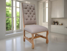 Load image into Gallery viewer, Marquez - Chair Tufted Backrest (Set of 2) - Two Tone Light Brown