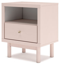 Load image into Gallery viewer, Wistenpine - Blush - One Drawer Night Stand