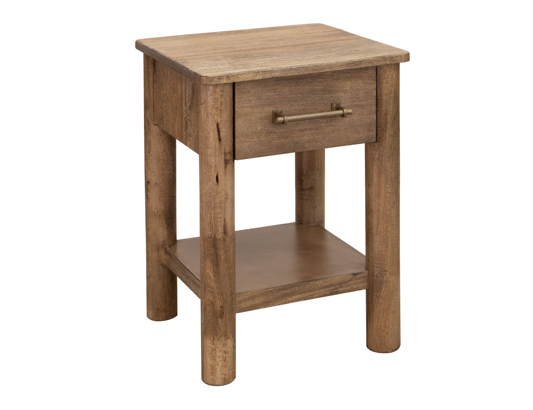 Olimpia - Chairside Table - Towny Brown