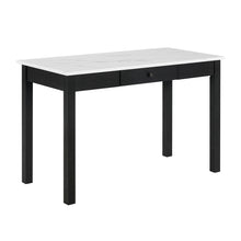 Load image into Gallery viewer, Rylee - Faux Marble Desk - Black / White