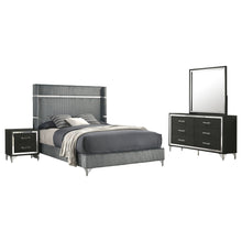 Load image into Gallery viewer, Lucia - Bedroom Set With Upholstered Wingback Panel Bed