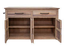 Load image into Gallery viewer, Natural Parota - Kitchen Island - Brown Cappuccino