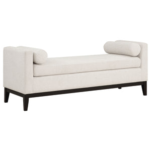 Robin - Upholstered Accent Bench With Raised Arms And Pillows