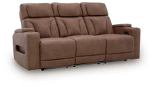 Load image into Gallery viewer, Clean-Slate - Caramel - Power Reclining Sofa / Adj Headrest