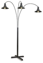 Load image into Gallery viewer, Sheriel - Black - Metal Arc Lamp