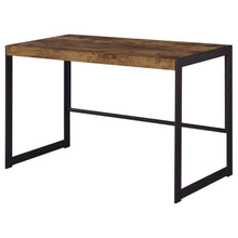 Load image into Gallery viewer, Estrella - Engineered Wood Writing Desk - Rustic Nutmeg