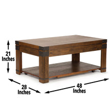 Load image into Gallery viewer, Arusha - 3 Piece Table Set - Brown