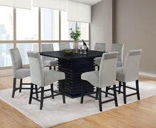 Load image into Gallery viewer, Stanton - Square Counter Height Dining Table - Black