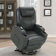 Load image into Gallery viewer, Sanger - Upholstered Power Lift Recliner Chair With Massage