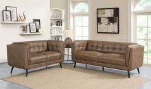 Load image into Gallery viewer, Thatcher - Upholstered Tuxedo Arm Sofa Set