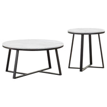 Load image into Gallery viewer, Hugo - Faux Marble Coffee Table Set