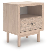 Load image into Gallery viewer, Arloster - Tan - One Drawer Night Stand
