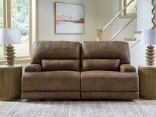 Load image into Gallery viewer, Beckley Place - Earth - 2 Seat Power Reclining Sofa With Adjustable Headrest