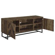 Load image into Gallery viewer, Myles - 2 Door Engineered Wood TV Stand - Rustic Oak