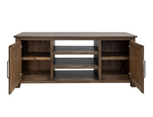 Load image into Gallery viewer, Novus lodge - 2 Doors TV Stand - Walnut Brown