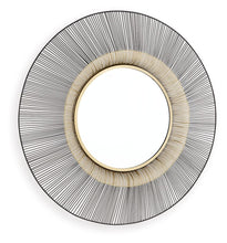 Load image into Gallery viewer, Dallmen - Black / Gold Finish - Accent Mirror