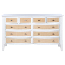 Load image into Gallery viewer, Bexhill - 10-Drawer Dresser Cabinet - White