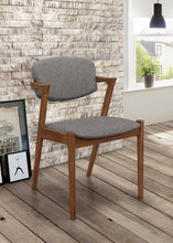 Load image into Gallery viewer, Malone - Padded Wood Dining Arm Chair (Set of 2) - Dark Walnut