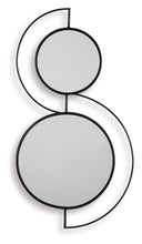 Load image into Gallery viewer, Shayham - Black - Accent Mirror