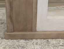 Load image into Gallery viewer, Natural Parota - Electric Fireplace - Dark Brown