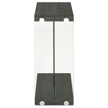 Load image into Gallery viewer, Colby - Engineered Wood C-Shaped Side Table - Weathered Gray