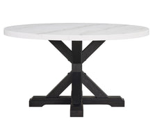 Load image into Gallery viewer, Varley - Genuine Marble Table - White &amp; Charcoal