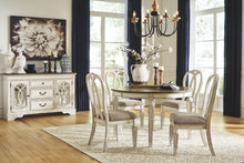 Load image into Gallery viewer, Realyn - Chipped White - Oval Dining Room Extension Table