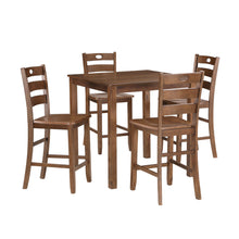 Load image into Gallery viewer, Salem - 5 Piece Counter Dining Set (Table &amp; 4 Chairs) - Tobacco