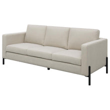 Load image into Gallery viewer, Tilly - Upholstered Track Arm Sofa - Oatmeal