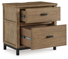 Load image into Gallery viewer, Tomtyn - Light Brown - Two Drawer Night Stand