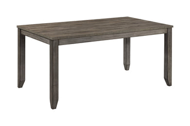 Sean - Melamine Dining Table - Dark Gray