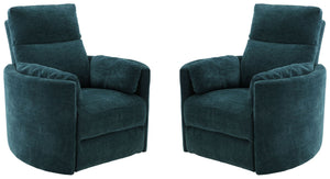 Radius - Power Swivel Glider Recliner (Set of 2)