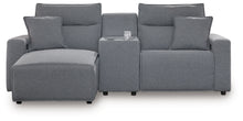 Load image into Gallery viewer, ModMax II - Salt And Pepper - Reclining Sectional