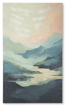 Load image into Gallery viewer, Thomhill - Teal / Green / Peach - Wall Art