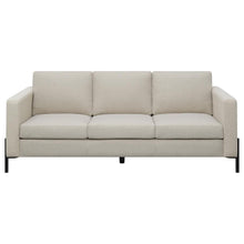 Load image into Gallery viewer, Tilly - Upholstered Track Arm Sofa - Oatmeal