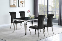 Load image into Gallery viewer, Carone - Rectangular Glass Top Dining Table