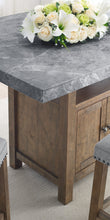 Load image into Gallery viewer, Grayson - Counter Dining Set - Distressed Wood Base