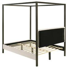 Load image into Gallery viewer, Monroe - Upholstered Canopy Bed