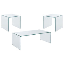 Load image into Gallery viewer, Ripley - Bent Glass Coffee And End Table Set