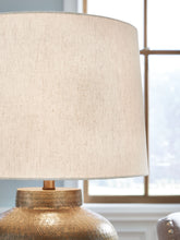 Load image into Gallery viewer, Madney - Antique Gold Finish - Metal Table Lamp
